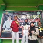 Membanggakan, Sisilia Layluna Laohan Juarai Lomba Karate Pada Kelas Komite Usia 10-12 Plus 30Kg Piala Rektor UMLB