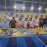 Kapolres Bangkep Hadiri Laga Perdana Wicaksana FC Pada Open Turnamen Futsal Bupati Cup Jilid II di Luwuk