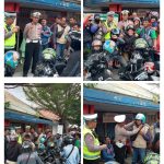 Sat Lantas Polres Banggai Gelar Jumat Curhat Kepada Pengendara Ojek Luwuk