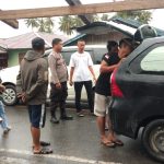 Polsek Kintom Datangi TKP Laka Lantas Avansa VS Vario di Nambo