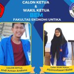 Pemilihan Ketua dan Wakil Ketua BEM Fekon Untika Luwuk, Andi Arman Andiona dan Alya Novitasari Badal Siap Berkompetisi