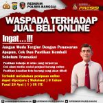 Banyaknya Korban Jual Beli Beras Online, Begini Pesan Kasat Reskrim Polres Banggai