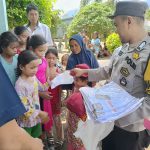 Polri Peduli, Polres Morut Berbagi 100 Lembar Seragam Sekolah Buat Anak Suku Wana