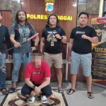 Bawa Samurai Usai Terima Pesan Tak Menyenangkan, Pria Asal Haper Diamankan Polisi