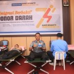 HBI Ke-74, Imigrasi Banggai Gelar Aksi Donor Darah