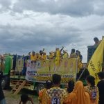 Benianto Tamoreka dan Roswati Bakar Semangat Warga Luwuk Utara, Pilih Caleg Golkar 14 Februari 2024 Nanti!