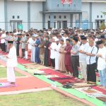 Gema Takbir Berkumandang Lapas Kolonodale Gelar Sholat Ied Idul Fitri 1445 H