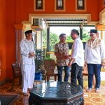 Momentum Idul Fitri, Bupati dan Wabup Morut Sambangi Kediaman Ketua DPRD Morut