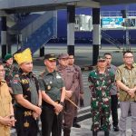 Bupati Morut Turut sambut Kedatangan Panglima TNI di Bandara Sis Aljufri Palu