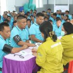 Berikan Hak Layanan Kesehatan, Lapas Kolonodale Bekerjasama Puskesmas Kolonodale Lakukan Pemeriksaan Kesehatan