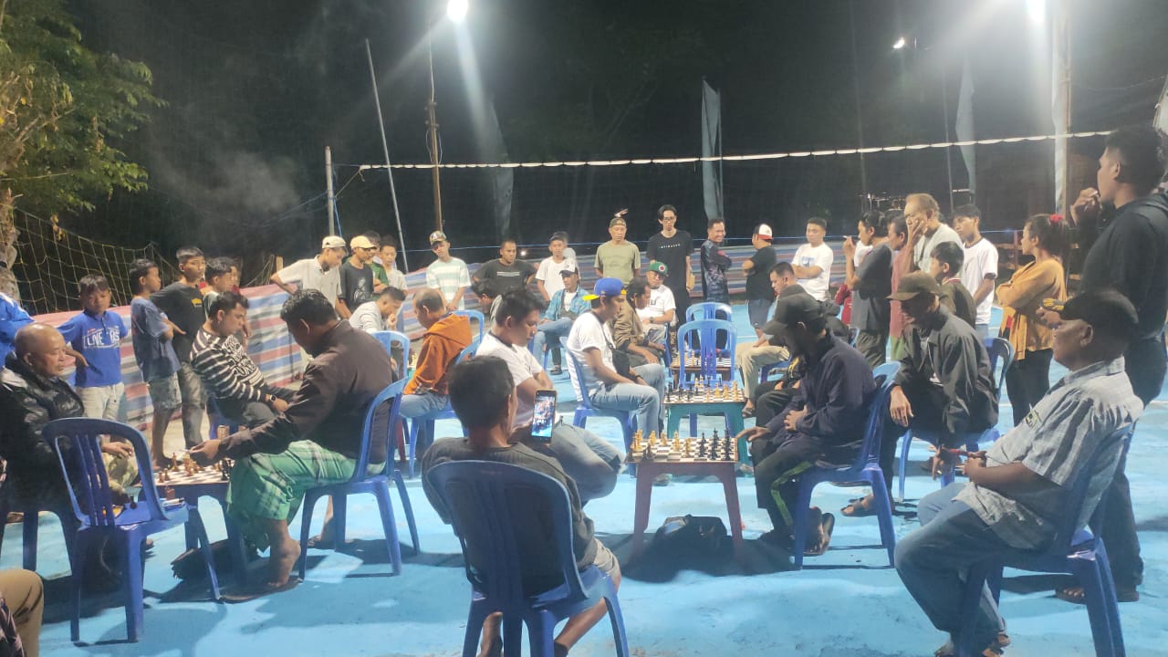 Saksikan Malam Nanti, Laga Final Lomba Catur dan Domino Pasangan Lurah Cup Kilongan Permai