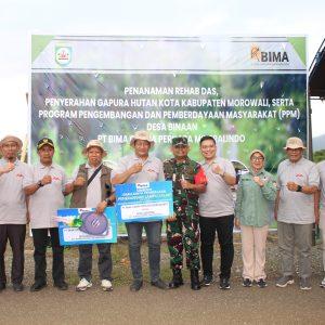 Dandim 1311 Bersama Pj Bupati Morowali Dukung Rehabilitasi DAS dan Penghijauan Lingkungan