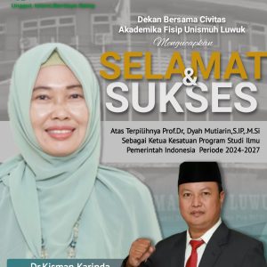 Kongres IV Kapsipi di Universitas Mulawarman: Prof. Dr. Dyah Mutiarin Terpilih Sebagai Ketua Baru